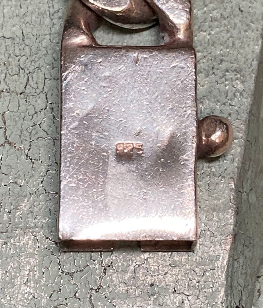 [28] Silver925 / 131g 極太 喜平チェーン ブレスレット