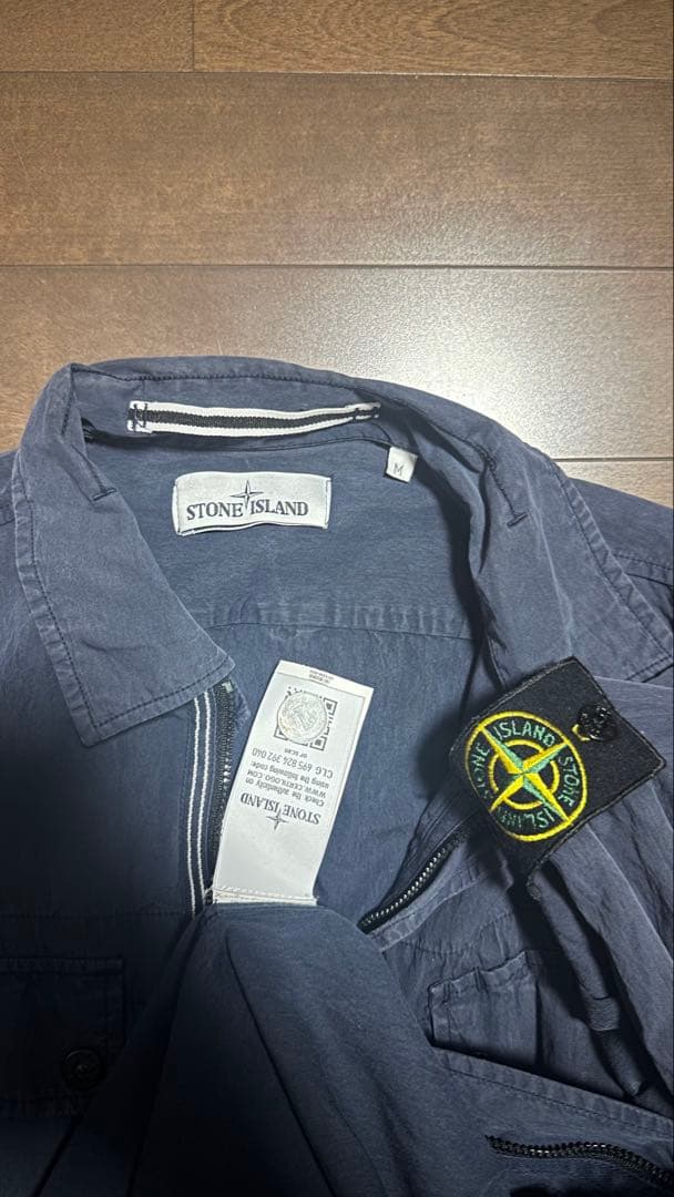 k*様 STONE  ネイビー シャツジャケット
