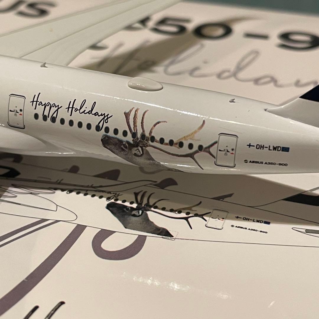 航空機・ヘリコプター FINNAIR A350-900 OH-LWD HAPPY HOLIDAYS