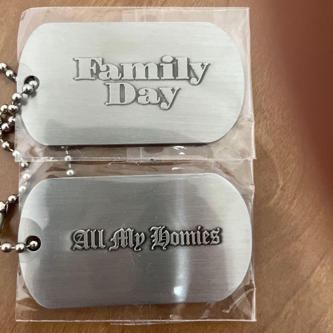 all my homies family day ドックタグ