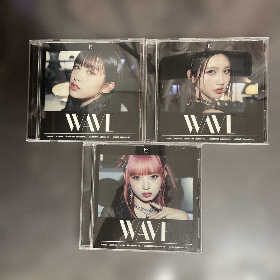 IVE WAVE DIVE盤 CD トレカ コンプ