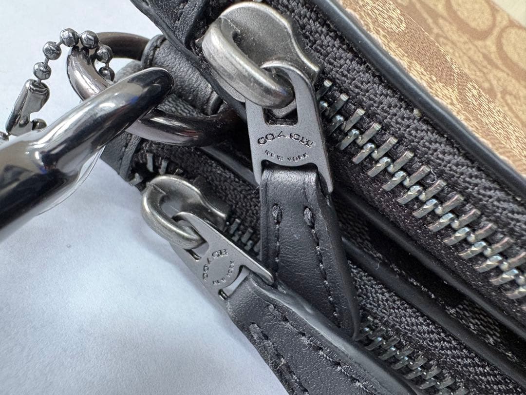 COACH コーチ エヴァレット クロスボディ ショルダーバッグ 美品