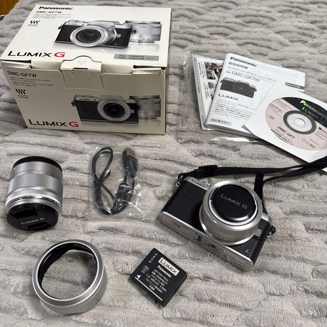 Panasonic DMC-GF7 シルバー 本体