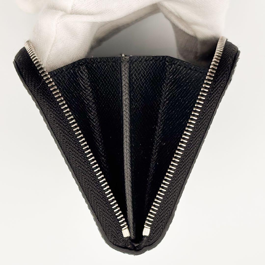 【極美品IC】ルイヴィトン エピ ノワール ジッピー パース M60152