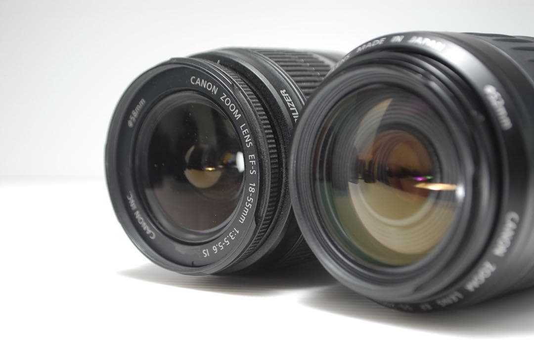 ❤️スマホ転送OK❤️Canon kiss X7 ダブルレンズセット 動作良好