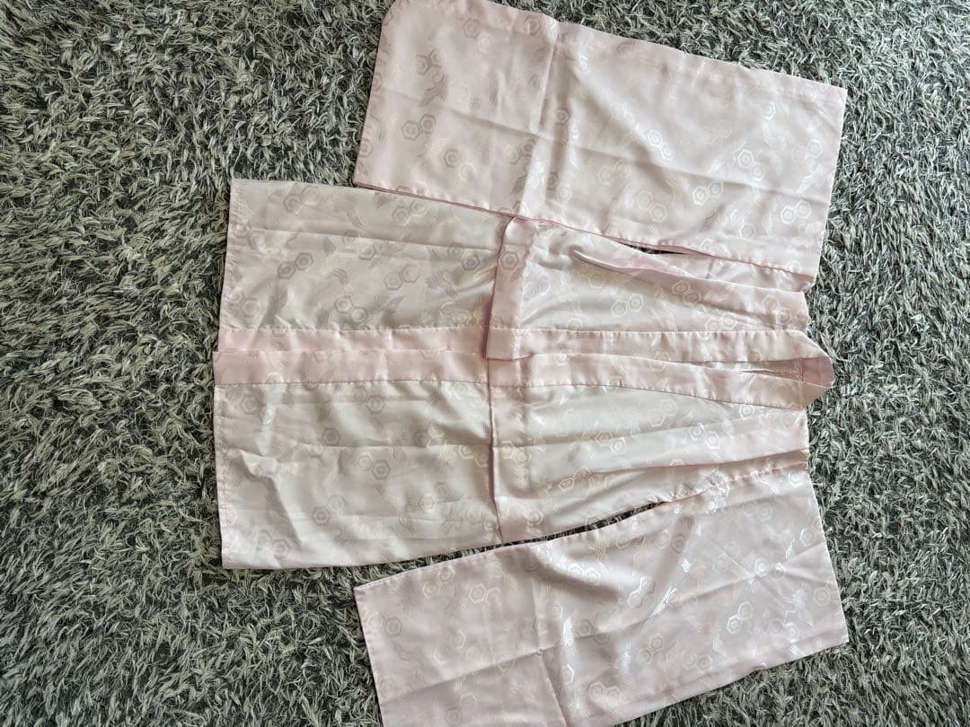 七五三　7歳　四つ身　着物　正絹　総絞り