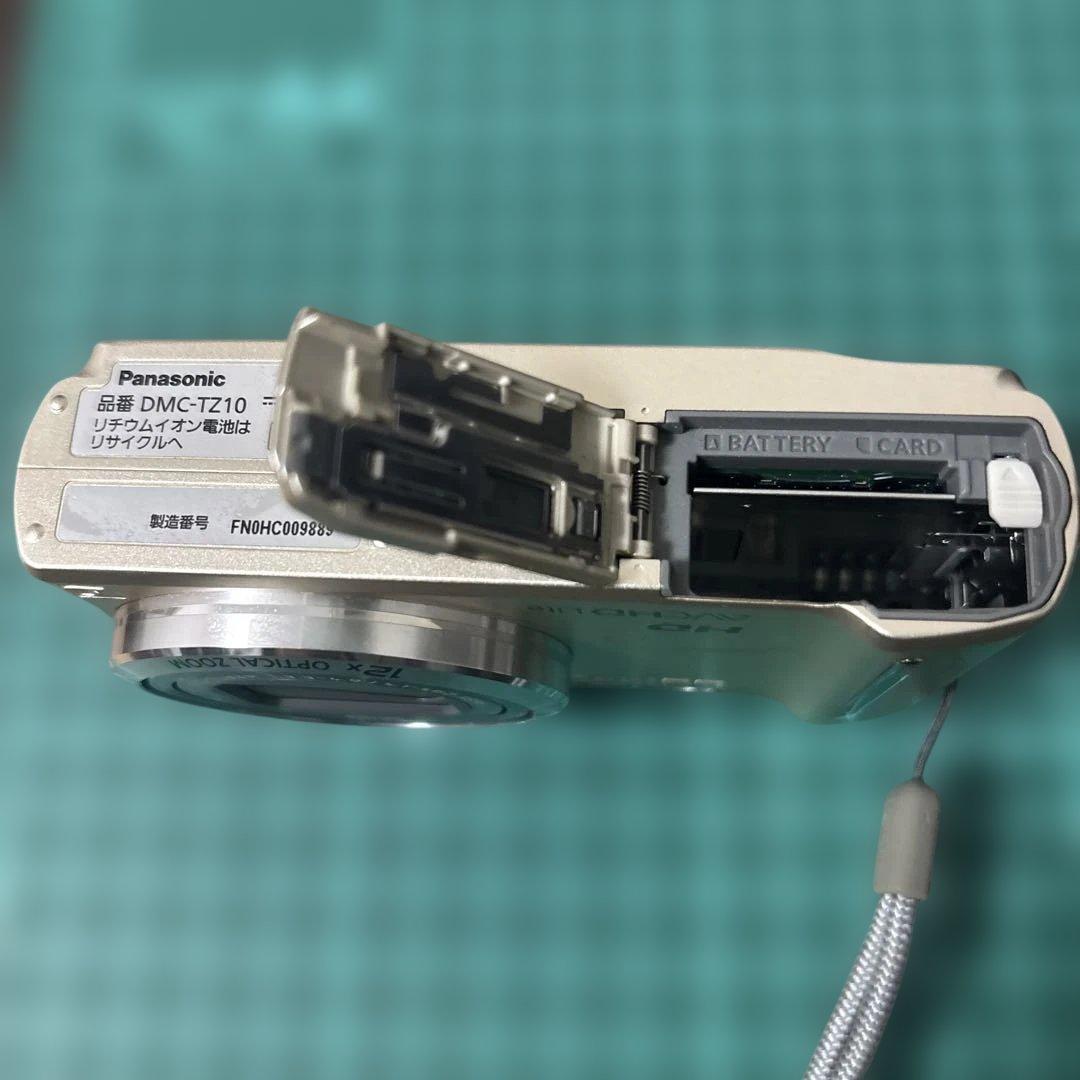 Panasonic DMC-TZ10 ゴールド　デジカメ
