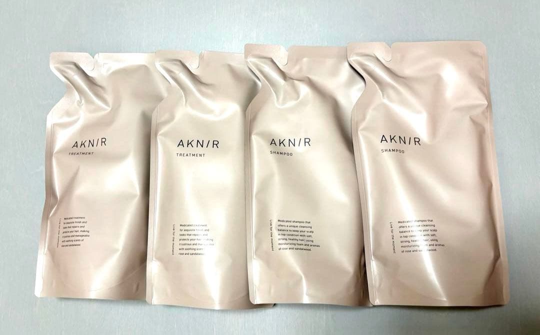 AKNR シャンプー、トリートメント　4個セット