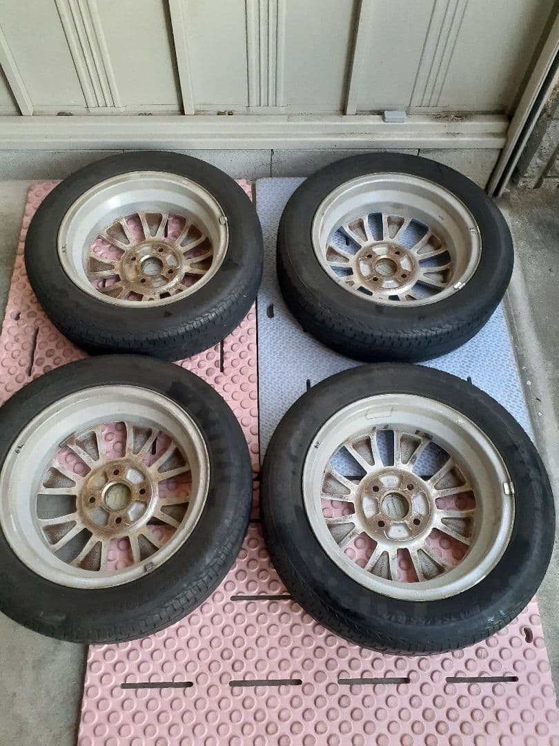 スズキ 155/65r14 アルミホイールタイヤ4本セット　送料込み