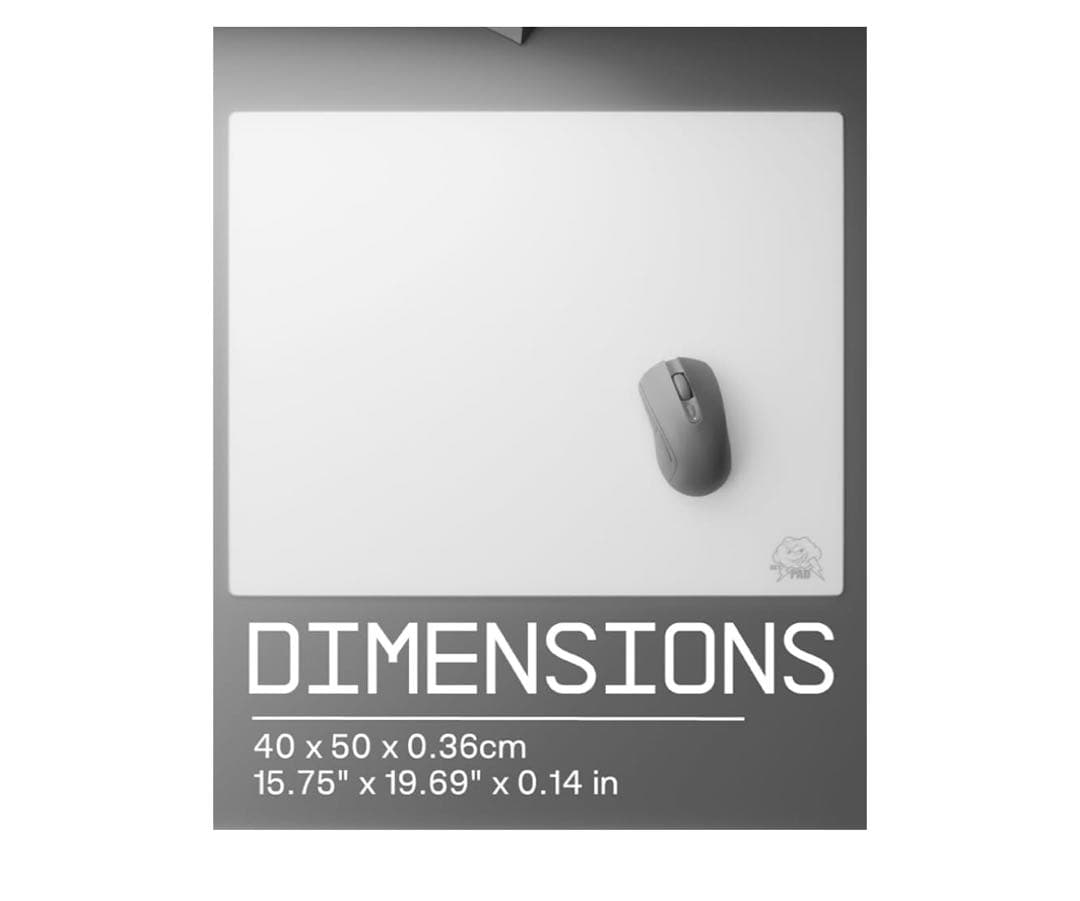 XL ゲーミング マウスパッド クラウド ロゴ付き |プロフェッショナル