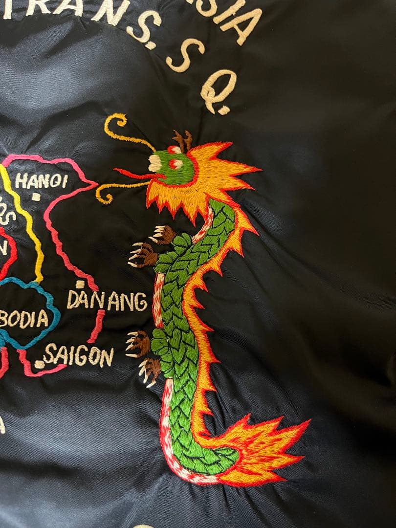 スーベニアジャケット オリジナル 60's タイ スカ ベトジャン ビンテージ