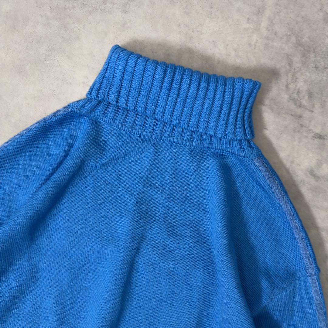 【セオリーリュクス】タートルネックニット 38 きれい色 ブルー 近年モデル