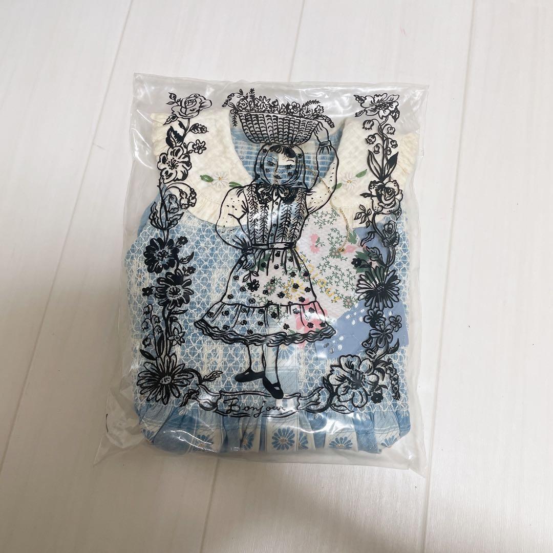 期間限定価格✴︎Bonjour diary 海外セレショ限定ワンピ 2y