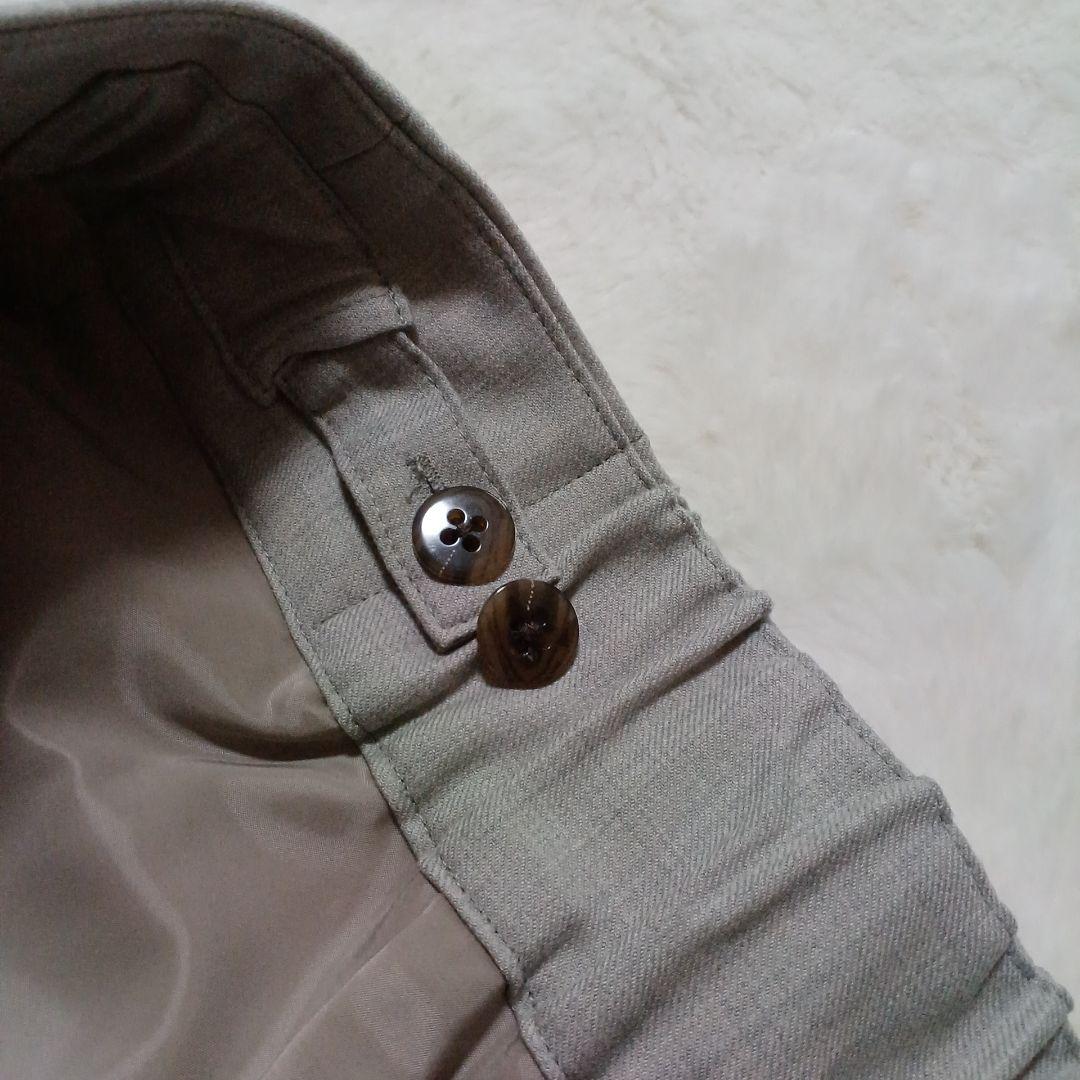 新品　グリーンレーベルリラクシング　セットアップスーツ　ノーカラージャケット　L