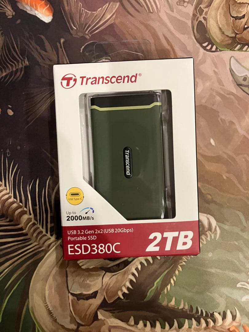 新品未開封 Transcend ESD380C 2TB ポータブルSSD ②