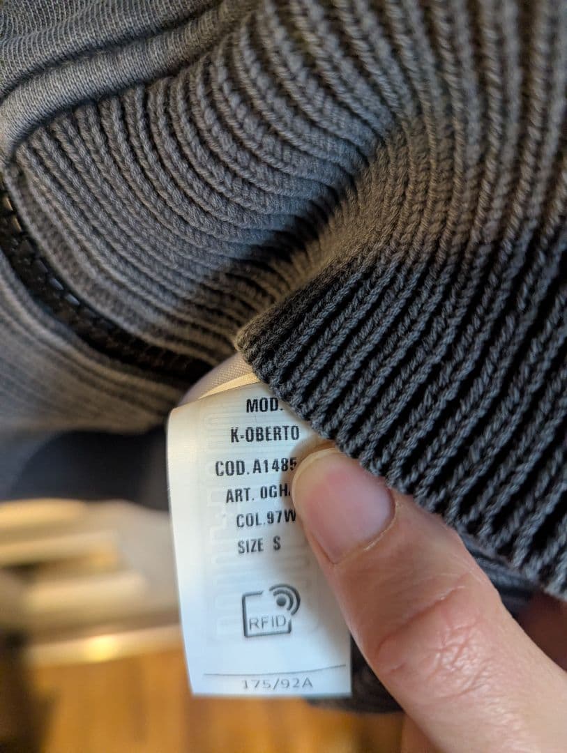 DIESEL グレン期24年モデル 未使用美品 スウェットパーカー