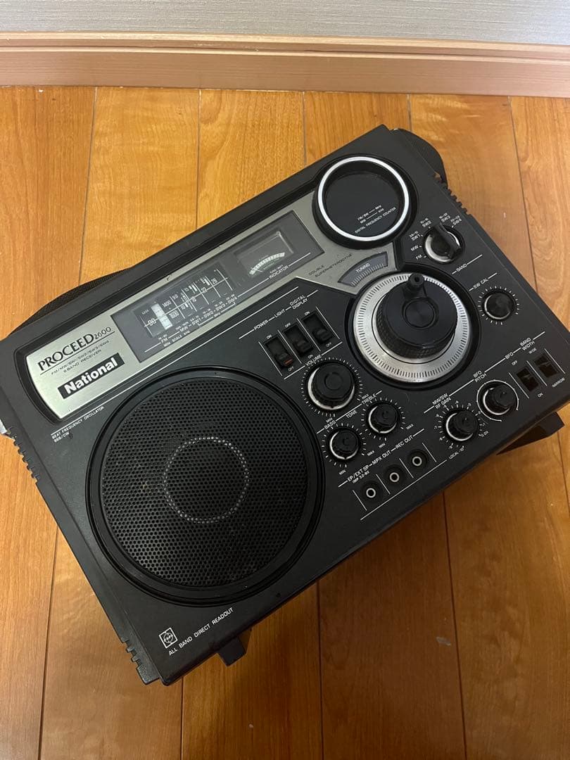 レトロ national PROCEED2600 ラジオ 現状品 貴重品