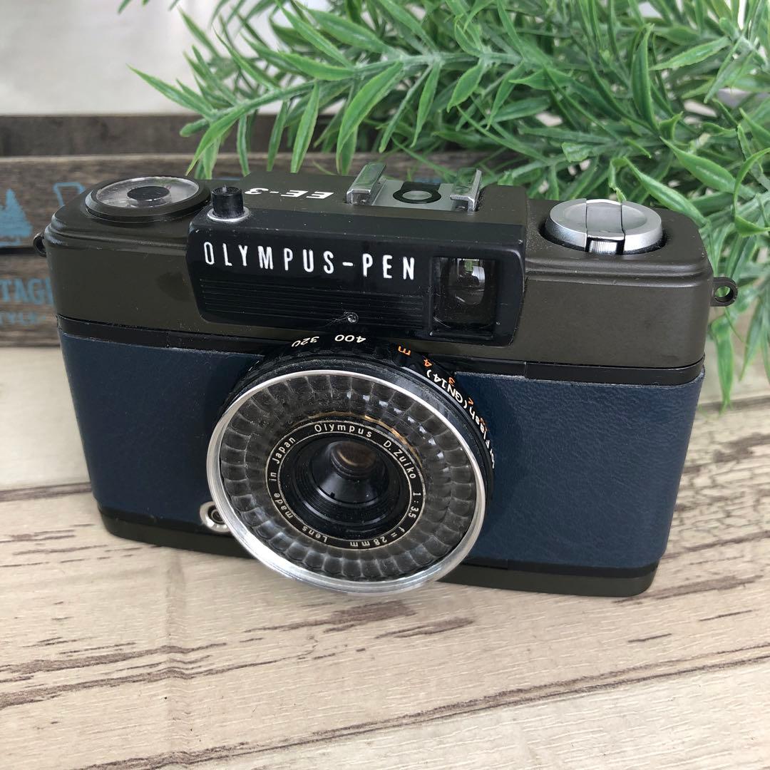 フィルムカメラ OLYMPUS-PEN EE-3 D.Zuiko 28mm F3.5