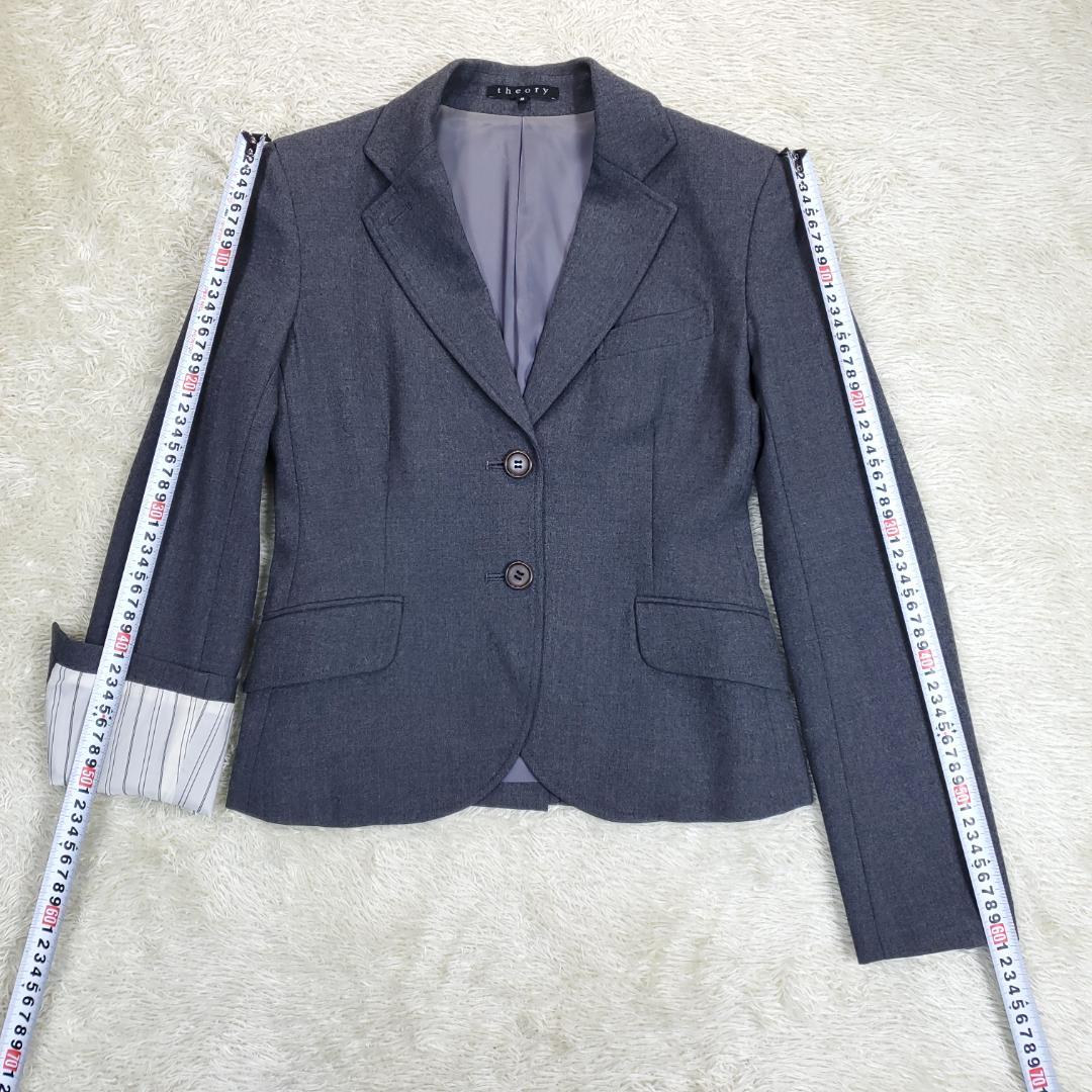 nananananananさん専用 Theory パンツスーツ グレー 2　M