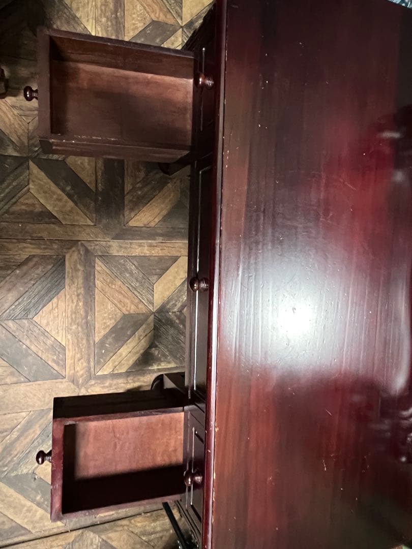 waku＊ドレッサー 鏡 ミラー 化粧台 鏡台 アンティークビンテージ