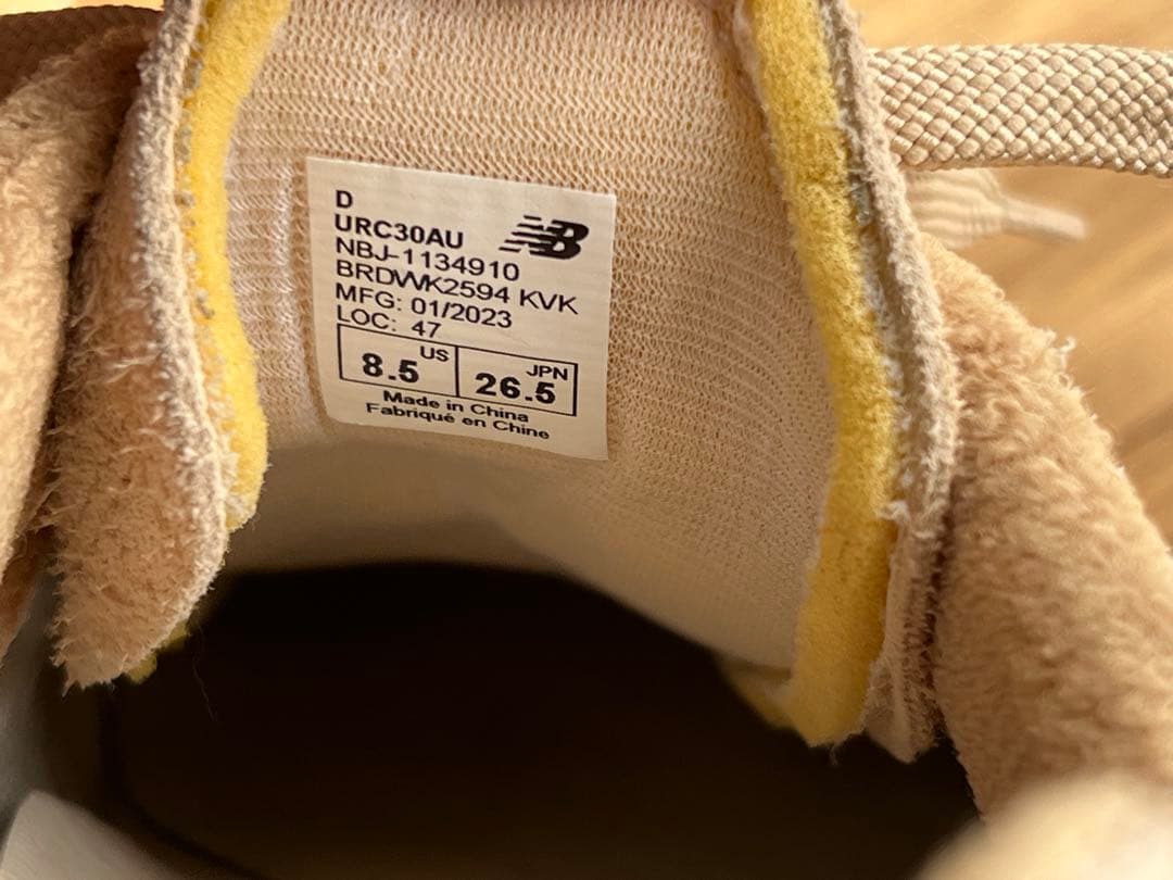 AURALEE × New Balance RC30