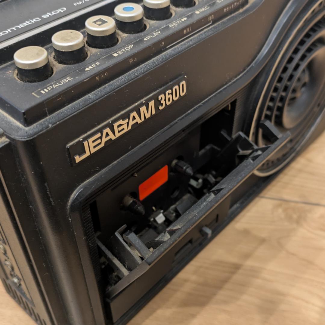 送料無料 三菱電機 JEAGAM ラジオカセット JR-3600 ジャンク品