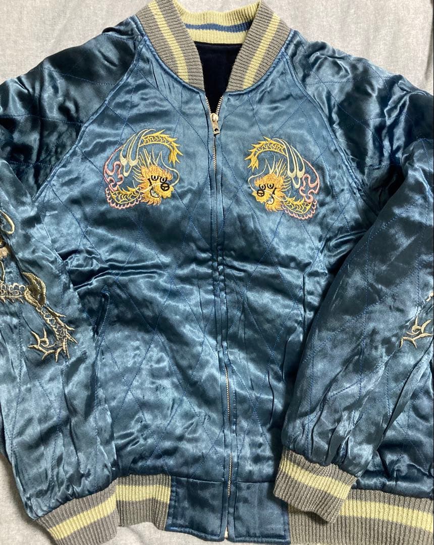 陰*K様 90sBackStreetCrawler 紺別珍スカジャン ミツワ 希