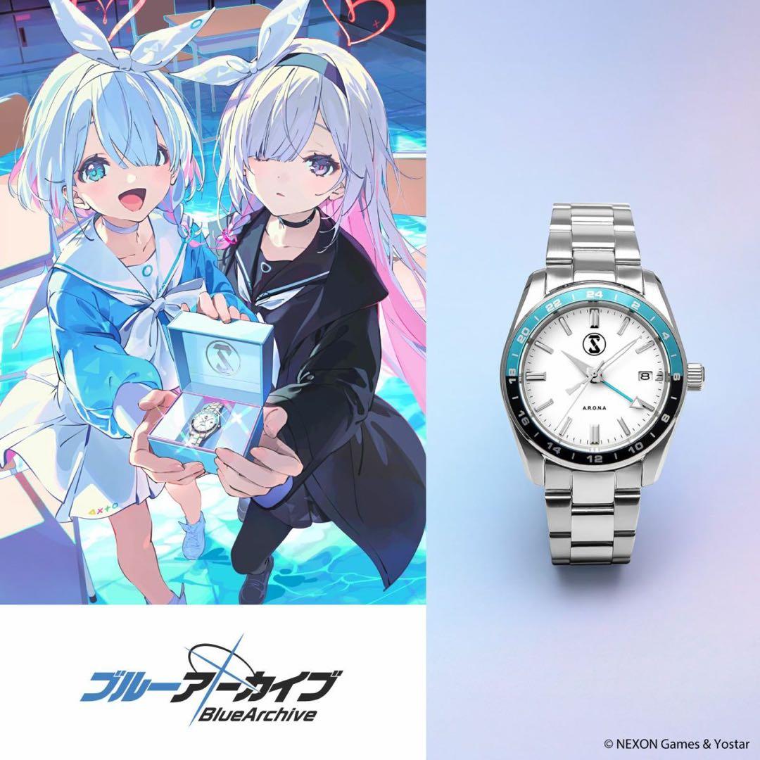 ブルーアーカイブ オリジナルウォッチ アロナ＆プラナ モデル　腕時計