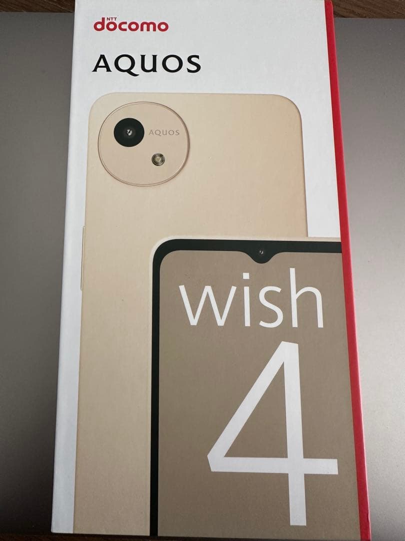 スマートフォン本体 docomo AQUOS wish 4