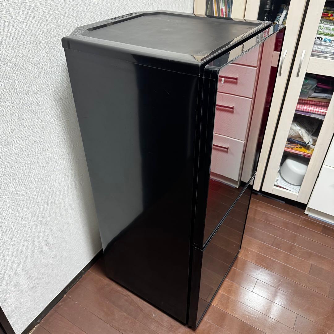 ユーイング U-ING 冷凍冷蔵庫 110 右開き 2ドア ノンフロン