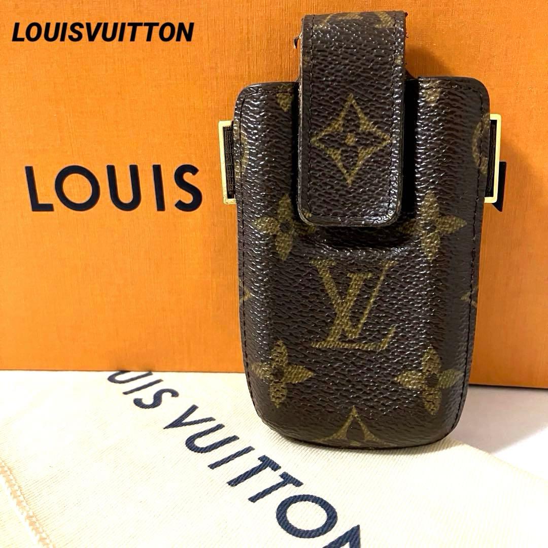 美品‼️LOUISVUITTON ルイヴィトン ケータイケース モノグラム