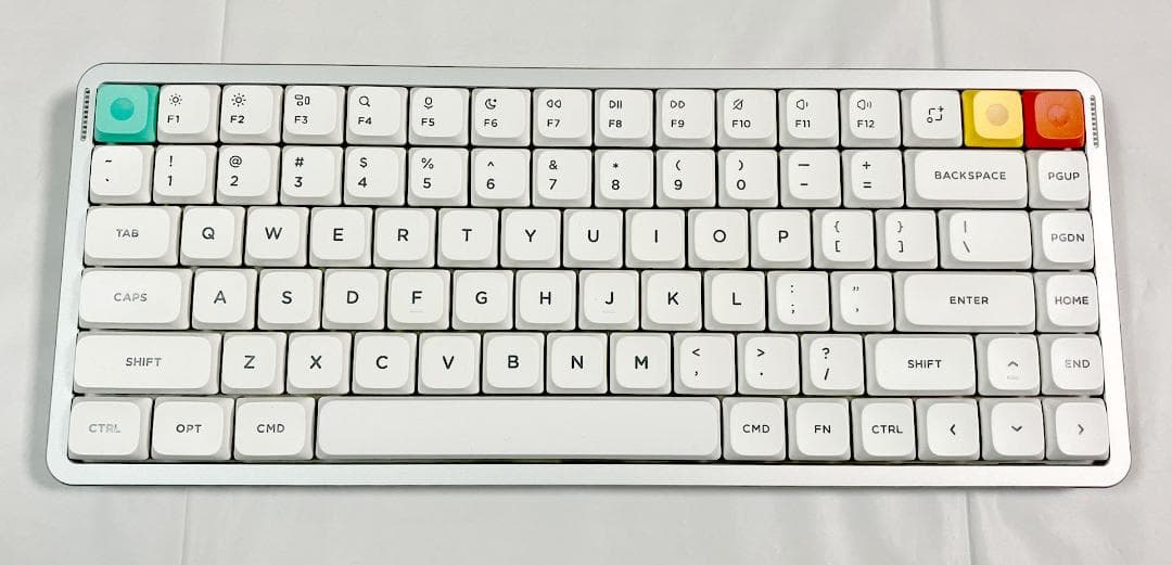 NuPhy Air75 V3 US配列 ホワイト Blush nano