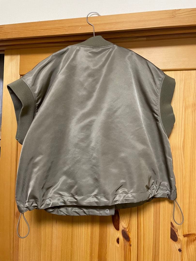 MARW UNITED ARROWS MA-1 ベスト オリーブ