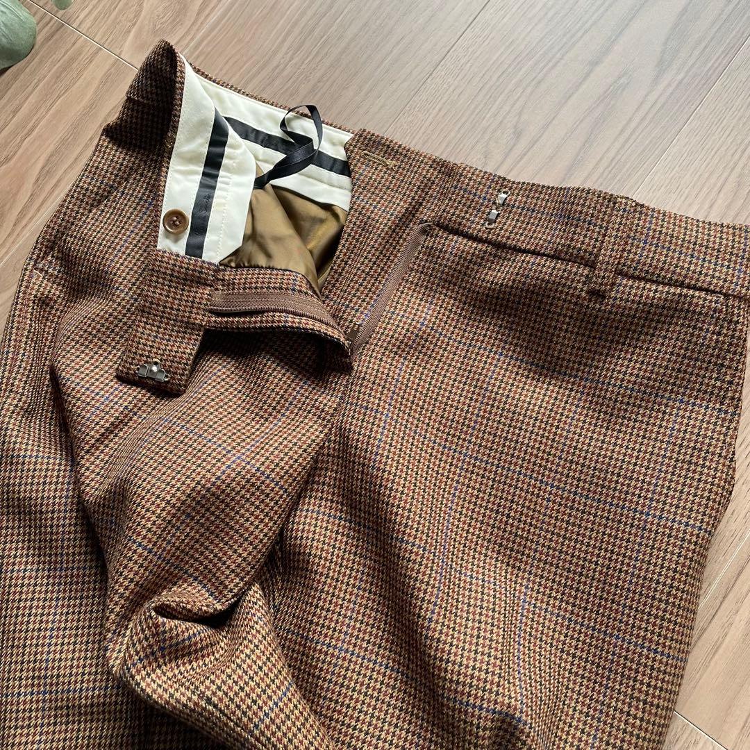 Paul Smith BLACK ポールスミス　千鳥格子　パンツセットアップ3B