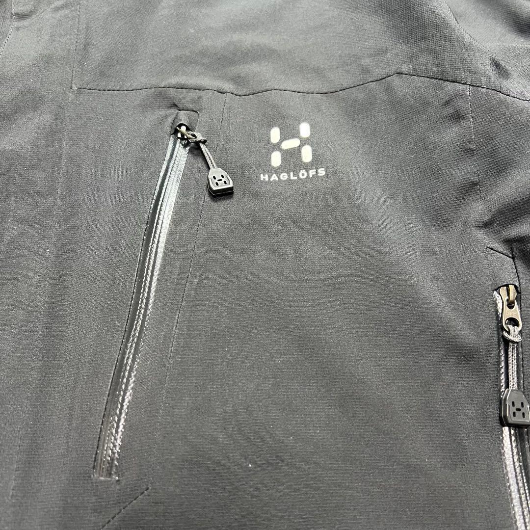ホグロフス　マウンテンパーカー　ベンチレーション　フード　HAGLOFS 黒　M
