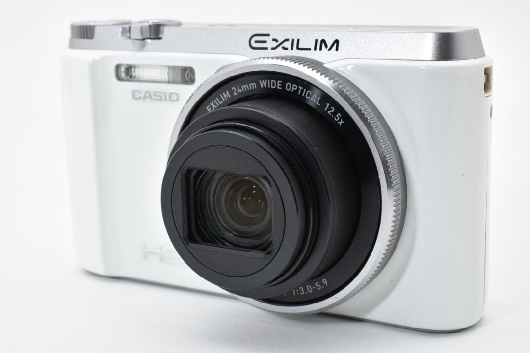 カシオ　CASIO EXILIM EX-ZR1000 ホワイト≪ 元箱付属 ≫