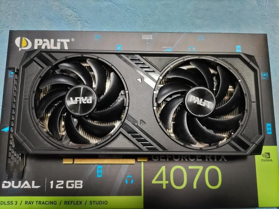 の*ぬ様 PALIT RTX 4070 12GB GDDR6X