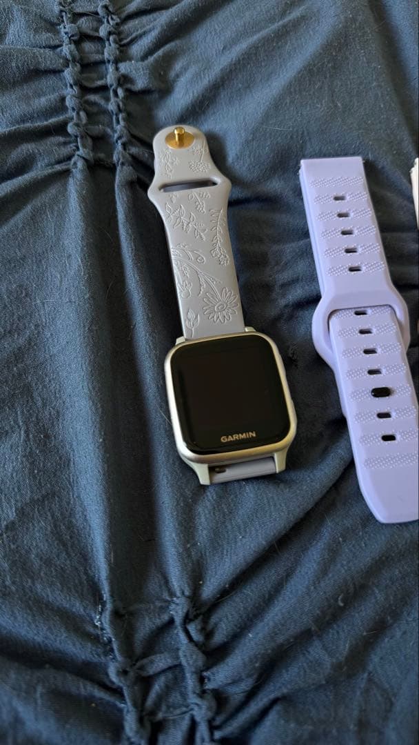 Garmin Venu Sq 本体 + 替えバンド4本付き 美品