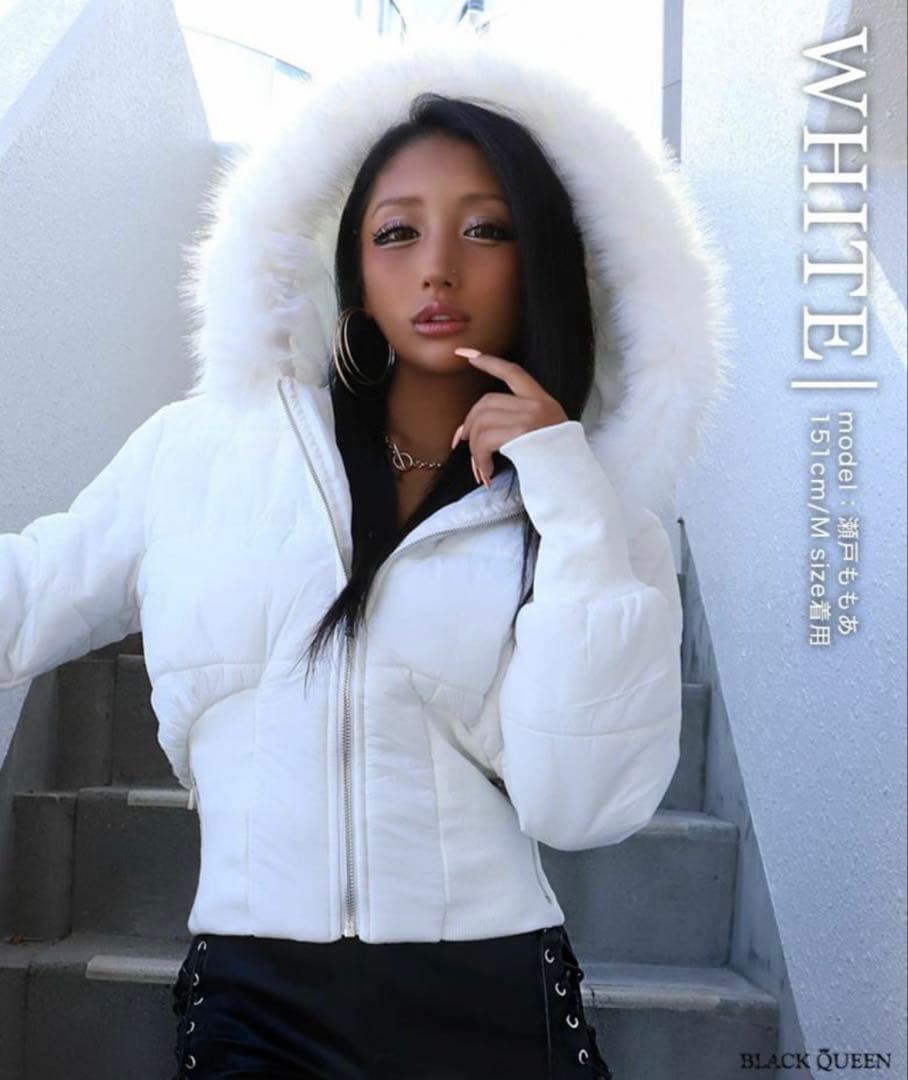 BLACK QUEEN くびれショートダウン