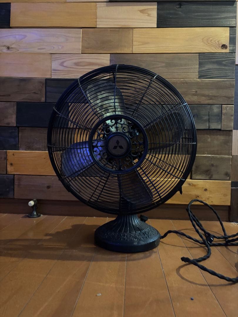 【動作品】三菱　扇風機　Z30-EB レトロ　アンティーク