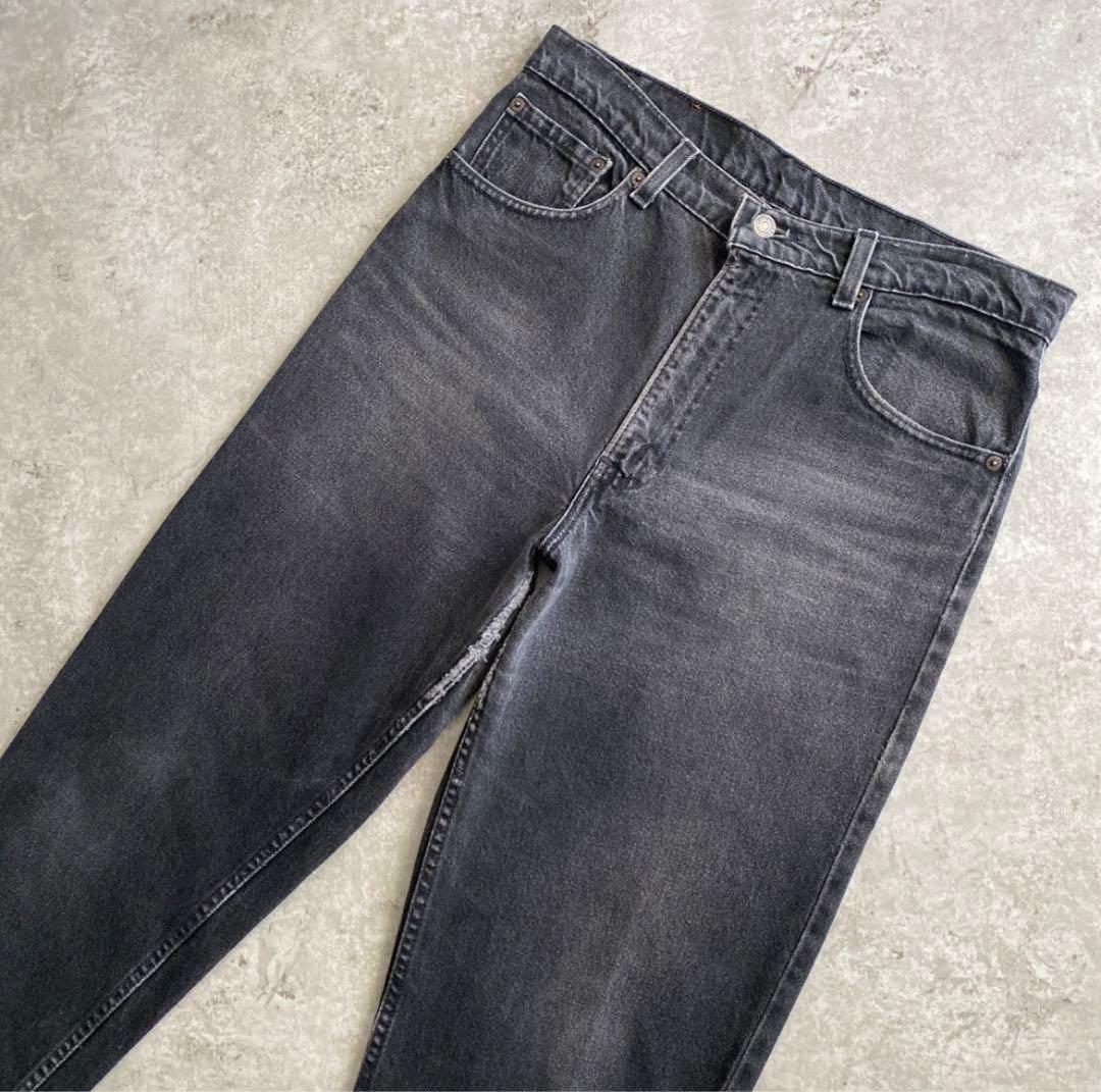 Levis550 1990年 USA製　 ブラックデニム 34×30