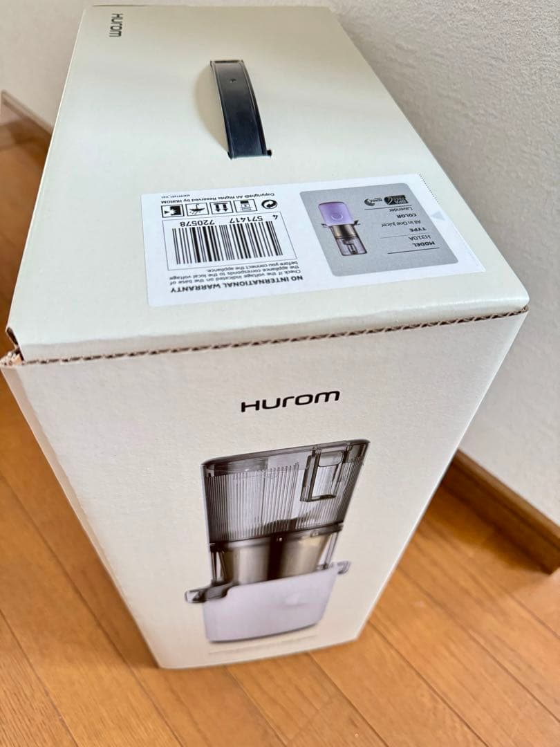 HUROM H310A オールインワンジューサー ラベンダー