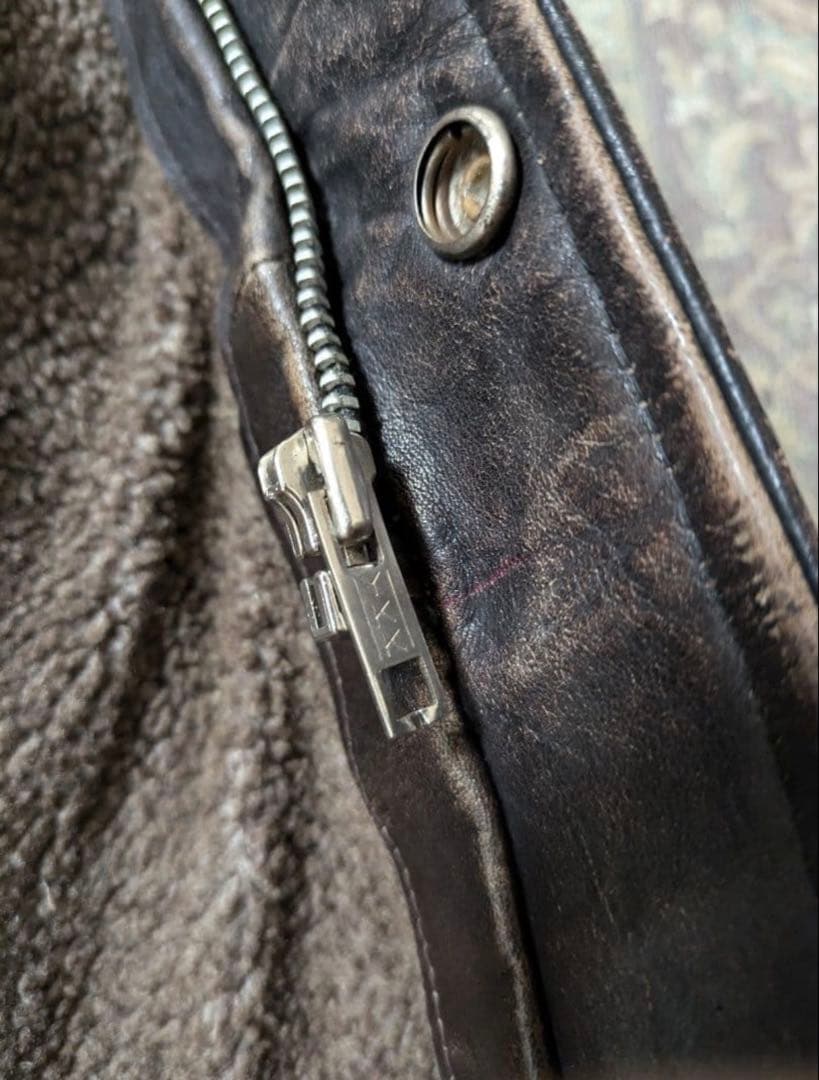 40s 50s 60s vintage レザージャケット　カーコート