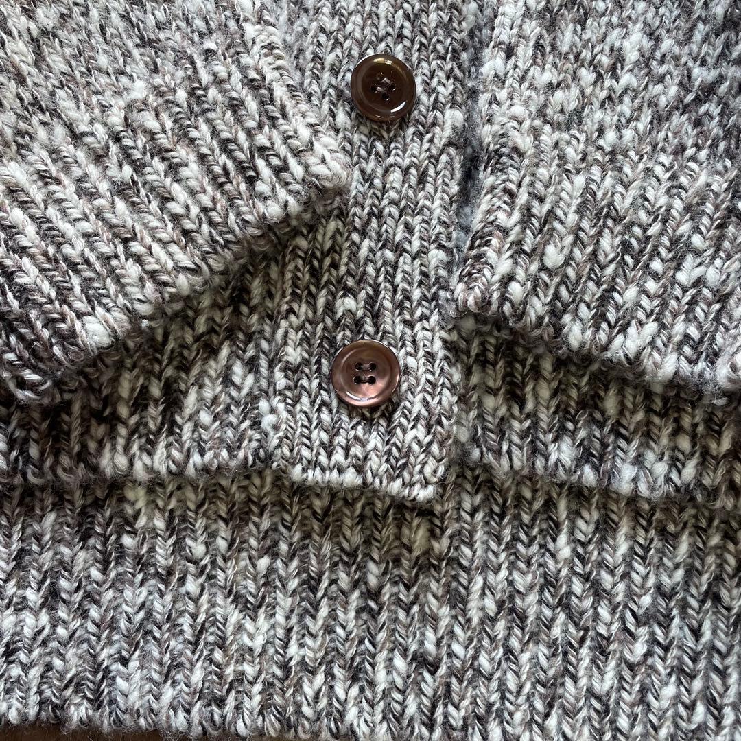 ＜Drawer（ドゥロワー）＞ 5Gウールカシミヤ天竺編みVネックカーディガン