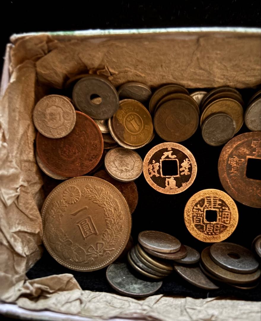 古銭　まとめ売り　Ｂ　約300g