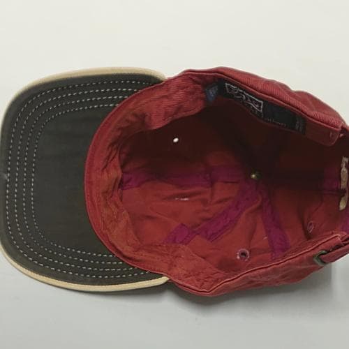 ポロスポーツ ラルフローレン　90s 当時物 パッチロゴCAP 帽子 米国製