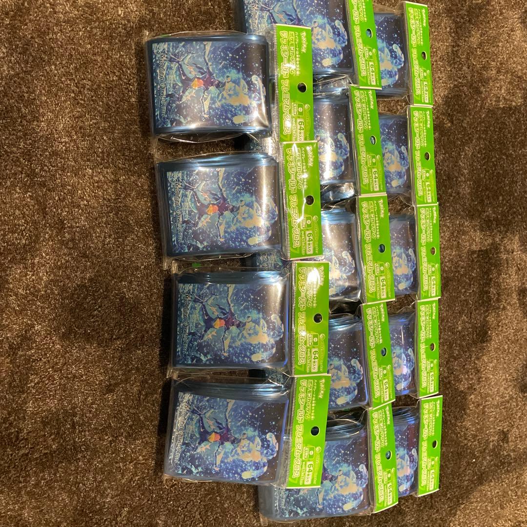 ポケセンカード 水テラスタルガブリアス ガブリアス デッキシールド 14個セット