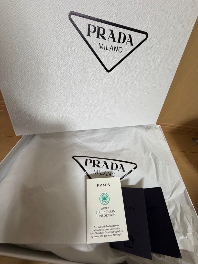 【新品未使用】PRADAモノリス ラバーサンダル 白 23センチ 36