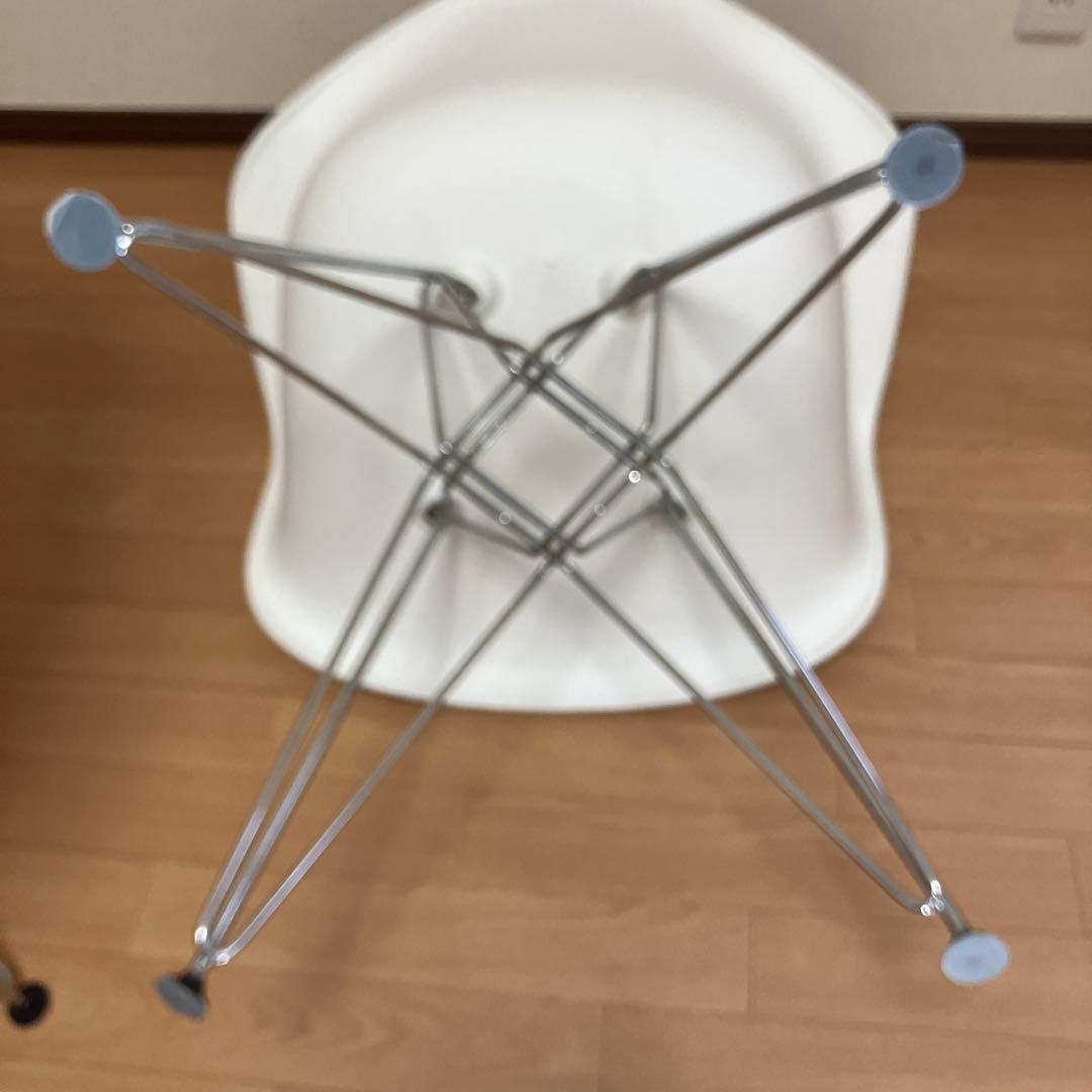 リプロダクト　イームズ　アーム　シェルチェア　ホワイト　2脚セット