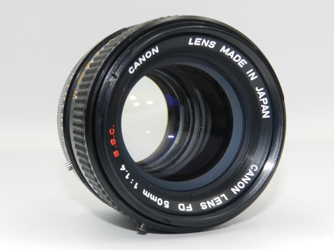 決算セールCanon AE-1 FD 50 1.4 SSC 極美品